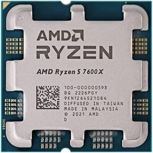 AMD Ryzen 5 7600X 4.7 GHz AM5 105W Desktop Processor