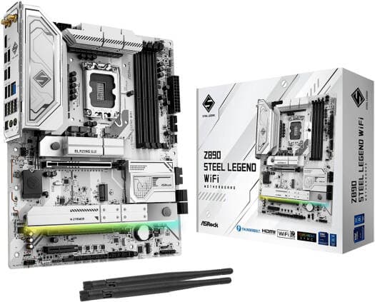 ASRock Steel Legend WiFi LGA 1851 ATX Motherboard