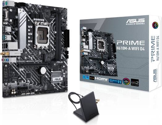 ASUS Prime -A WiFi LGA 1700 Micro ATX Motherboard
