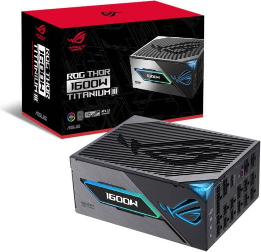 ASUS ROG Thor 1600W Titanium III Fully Modular Power Supply