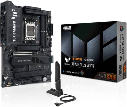 ASUS TUF GAMING -PLUS WIFI7 ATX AM5 Motherboards