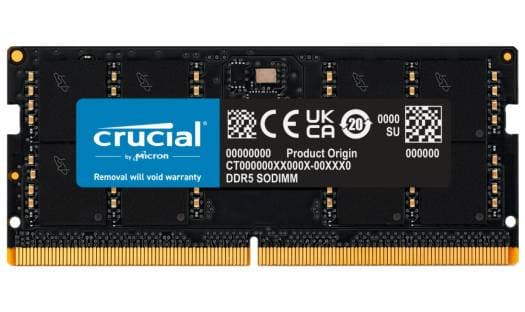 Crucial 32GB DDR5-4800 SODIMM Laptop Memory