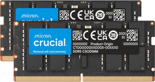 Crucial DDR5 CSODIMM Laptop Memory