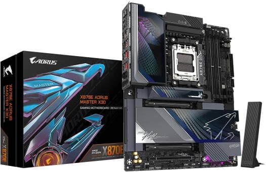 GIGABYTE Aorus Master X3D AM5 AMD Motherboard