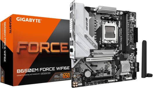 GIGABYTE Force WIFI6 AM5 mATX Motherboard