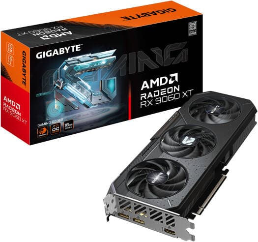 GIGABYTE Radeon RX 9060 XT Gaming OC Graphics Card