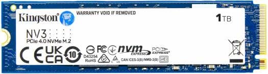 Kingston NV3 PCIe 4.0 NVMe Internal SSD