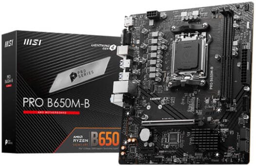 MSI Pro -B AM5 mATX AMD Motherboard