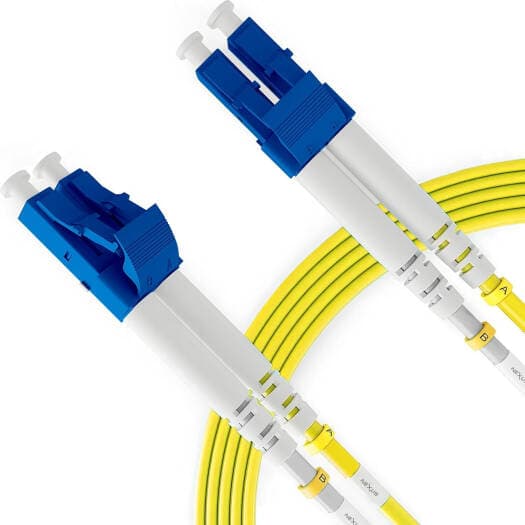 Nexus OM4 Fiber Optic Patch Cord 3M LC UPC to LC UPC Duplex