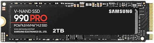 SAMSUNG 990 Pro 2TB NVMe M.2 Internal SSD