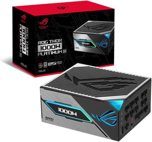 ASUS ROG Thor 1000W Platinum III Fully Modular Power Supply