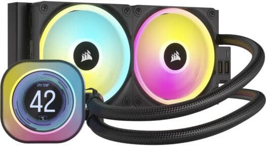 Corsair iCUE LINK H100i LCD 240mm Liquid CPU Cooler