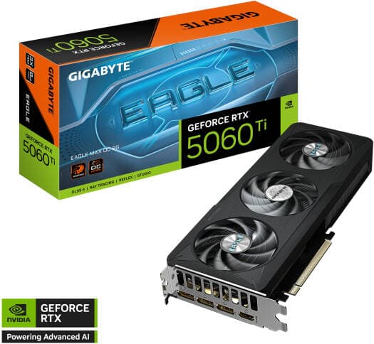 GIGABYTE GeForce RTX 5060 Ti Eagle Max OC Graphics Card