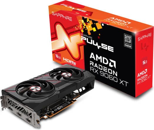 SAPPHIRE PULSE AMD Radeon RX 9060 XT Graphics Card